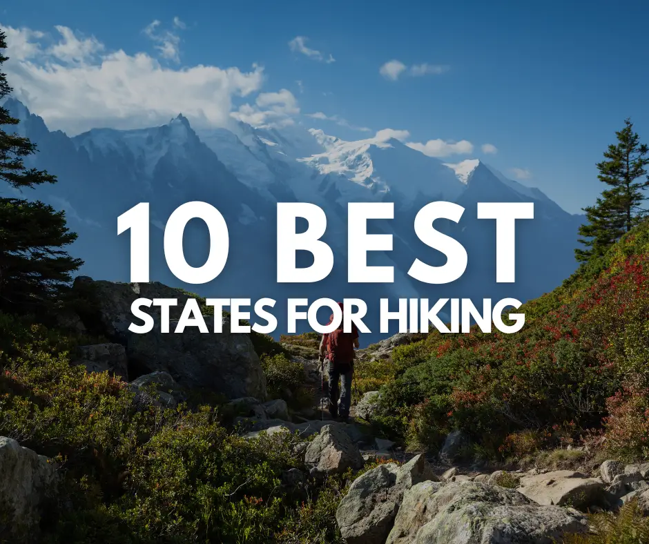 States with 2024 the best hiking