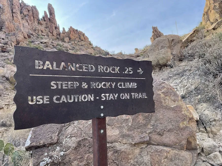 best hikes in big bend national park - balanced rock