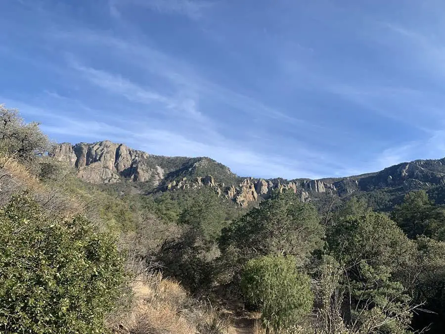 best hikes in big bend national park - basin loop