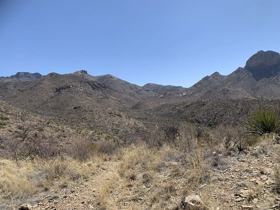 best hikes in big bend national park - outer mountain loop