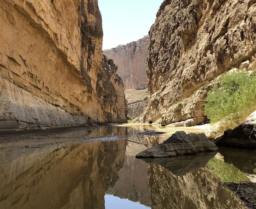 best hikes in big bend national park - santa elena canyon trail