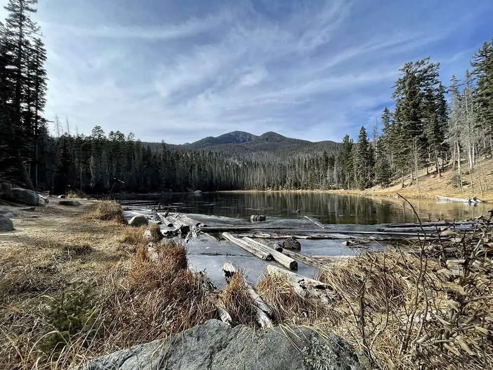 stewart lake trail - hiking in new mexico