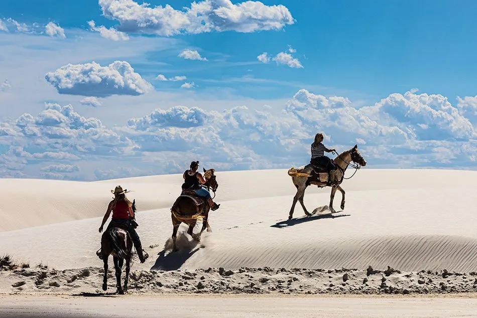 white sands - best state parks in new mexico