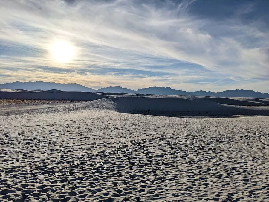 alkali flat - best trails in white sands national park