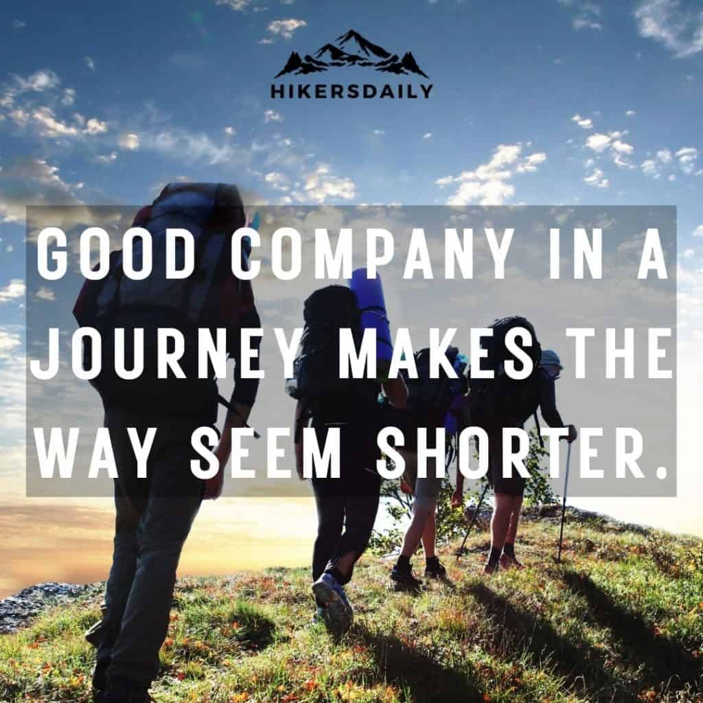 hiking with friends quotes
