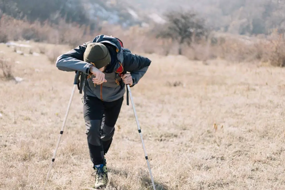 fatigue during hiking