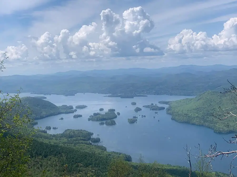 best hiking trails in lake george - black mountains