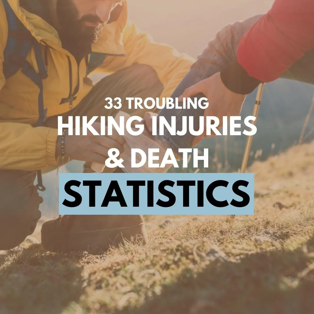 hiking injuries and death statistics
