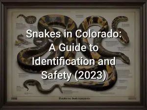 Snakes in Colorado: A Guide to Identification and Safety (2023)