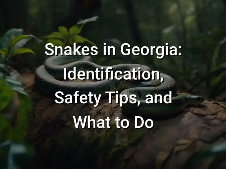 Snakes in Georgia: Identification, Safety Tips, and What to Do