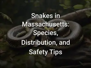 Snakes in Massachusetts: Species, Distribution, and Safety Tips