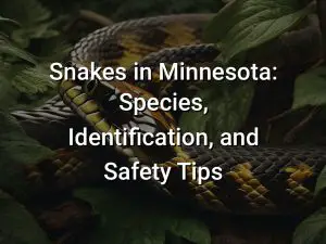 Snakes in Minnesota: Species, Identification, and Safety Tips