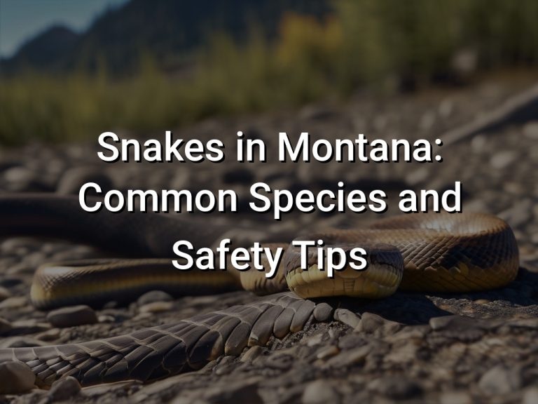 Snakes in Montana: Common Species and Safety Tips