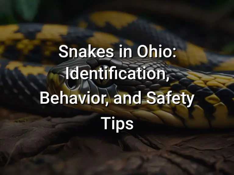 Snakes in Ohio: Identification, Behavior, and Safety Tips